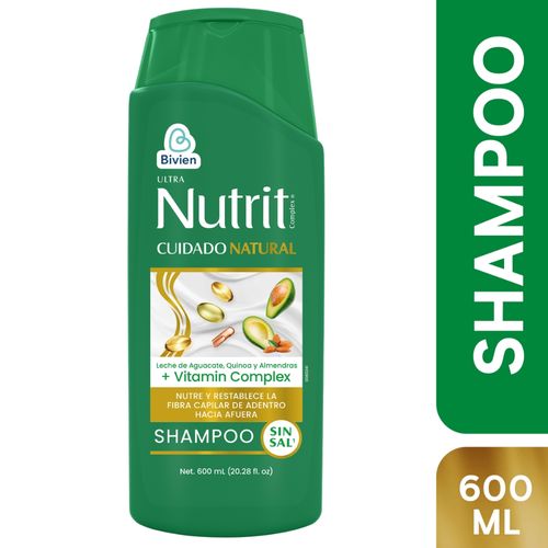 Shampoo NUTRIT Cuidado Natural X 600ml