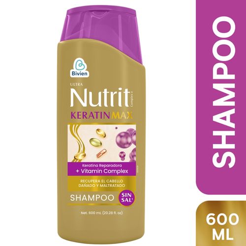 Shampoo NUTRIT Keratinmax X 600ml