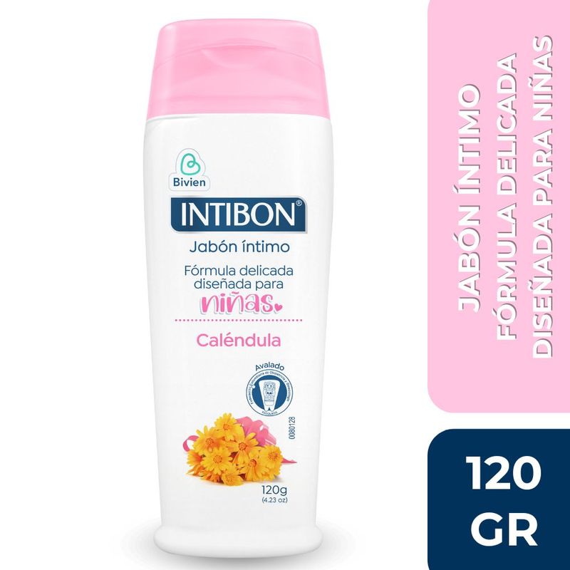 Jabon-intimo-INTIBON-Calendula-Niña-X-120g